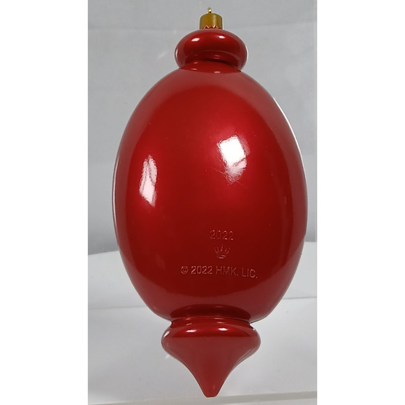 EUC! HALLMARK Limited Edition Keepsake 2022 Top Hat SNOWMAN Christmas Ornament - Picture 4 of 4